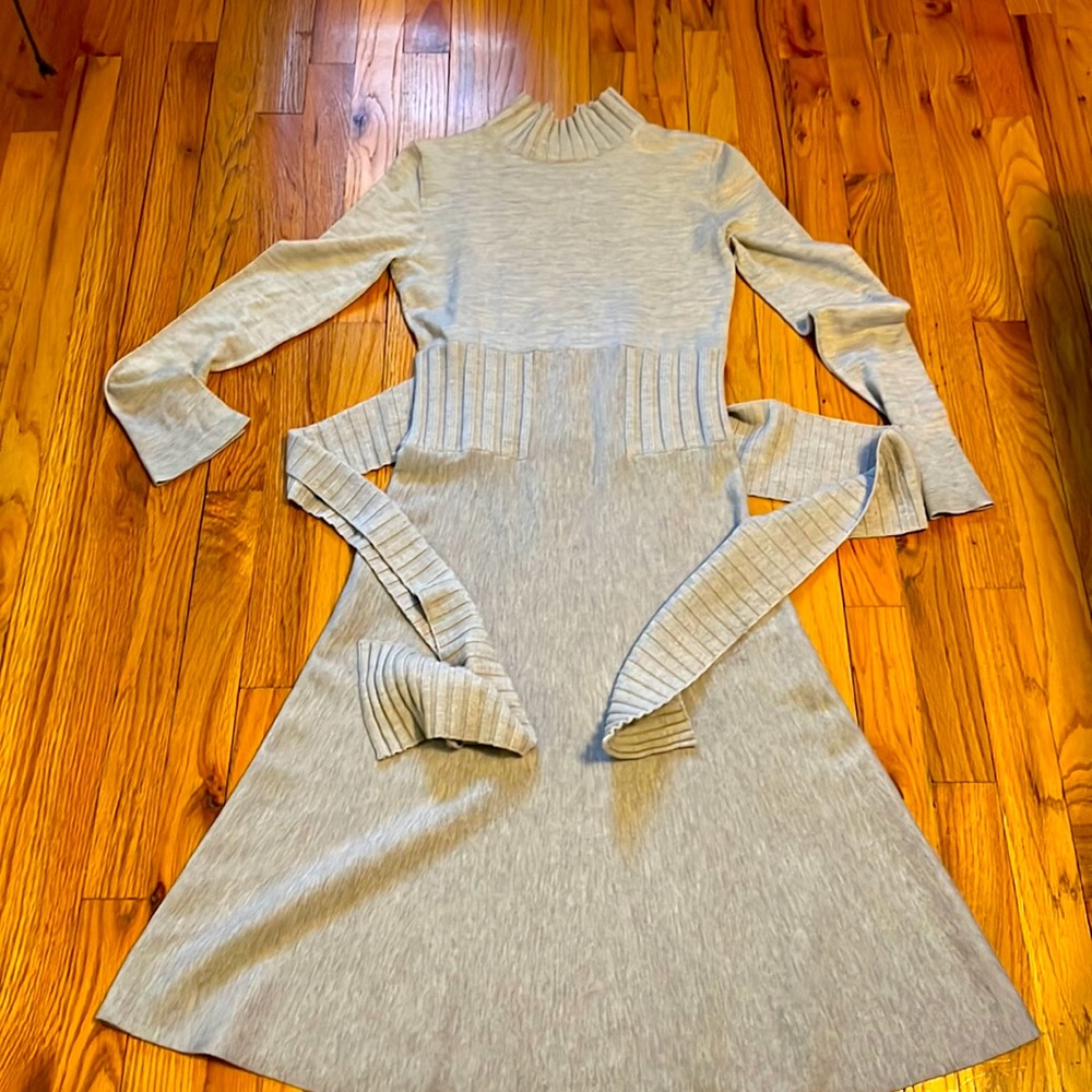 Dorothee Schumacher Grey soft knit midi dress